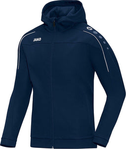 Jako Jas met Capuchon Classico Marine Maat 140