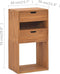 vidaXL - Opbergkast - 40x30x76 - cm - massief - teakhout