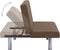 vidaXL - Slaapbank - polyester - bruin