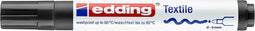 Edding - Textiel marker 4500 - Zwart