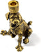 PTMD Wunter Hond Kandelaar - 16 x 15,5 x 20 cm - Poly - Goud