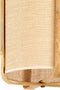Light & Living Hanglamp Sendai - Jute en Bamboe - 27cm - Naturel