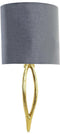 Muurlamp DKD Home Decor Gouden Metaal Polyester 220 V 50 W (30 x 16 x 60 cm)