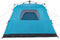 vidaXL - Kampeertent - 4-persoons - snelontgrendeling - blauw