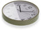 Versa Muurklok - Wandklok - 40 x 40 x 5,5 cm - Groen