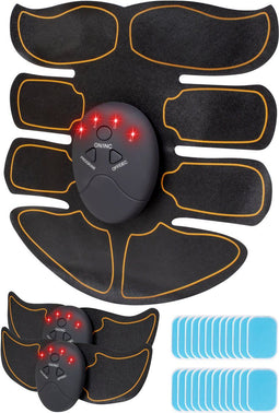 Nuvance Buikspiertrainer - EMS Trainer - 10 intensiteiten - Zwart