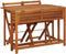 vidaXL - Tuintafel - met - plantenbak - en - 2 - bistrostoelen - massief - acaciahout
