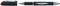 Uni-ball roller Jetstream rood schrijfbreedte 045 mm medium schrift schrijfpunt 1 mm zwarte rubbe...