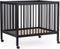 Childhome Park PA97 - Box met wieltjes - Verstelbare bodem - Zwart - 98 x 78 x 82 cm