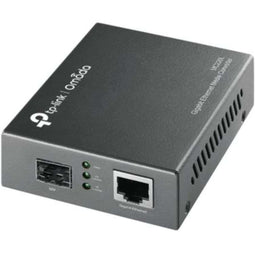 TP-Link MC220L - Multimode Mediaconvertor - 1 Gbps - Grijs/Zwart