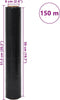 vidaXL - Stretchfilm - 6 - st - 20 - μm - 50 - cm - x - 150 - m - zwart