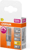 OSRAM LED PIN LED-lamp van helder gekleurd kunststof, met 4,4 W voor 600 lm, warmwit licht met 2700 K, veelkleurig, retrofit-fitting G9, CRI 80, EEK D, dimbaar.