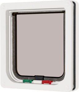 Cat Mate Kattenluik met 4-Voudige Vergrendeling 19,2 x 20 cm - wit - 309W