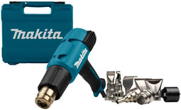 Makita HG6531CK - Heteluchtpistool 50 - 650 °C - 2000W - Blauw