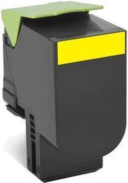 LEXMARK 802XYE - Tonercartridge - Hoog rendement 4000 pagina's - Geel (1-pack)