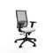 Piqueras y Crespo 2D066N0 - Bureaustoel - Verstelbare hoogte met armleuning - Wit