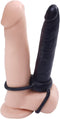 Pipedream Fetish Fantasy voorbinddildo Double Trouble zwart,beige