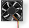 Nedis DC Ventilator - DC - Grootte ventilator: 80 mm - 3-Pin - 35.6 dBA - Zwart