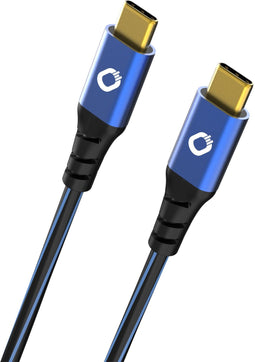 Oehlbach D1C9353 - USB-C Kabel - 3.00 m - Blauw