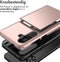 iMoshion Hoesje Geschikt voor Samsung Galaxy S24 Hoesje - Ruimte voor 2 pasjes - iMoshion Backcover met pasjeshouder - Rosé Goud