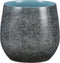 Mica Decorations Oliver Bloempot - H22 x Ø24 cm - Terracotta - Blauw