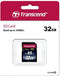 Transcend Premium SDHC kaart 32GB - Class 10 - 30 Mb/s schrijfsnelheid (1 stuk)
