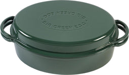 Big Green Egg - Dutch Oven - Ovaal - Geëmailleerd - 5,2Liter