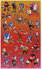 Sonic Prime stickers Totum XL super sticker set 7 vellen incl. luxe metallic en laser stickers 38 x 36 cm