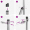 vidaXL - Palen - 7 - stuks - Ø32 - mm - 200 - cm - Gegalvaniseerd - Staal
