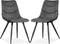 MX Sofa Stoel Crazy - Antraciet (set van 2 stoelen)