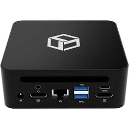 Qoobe AP1215U - Mini-pc - i3-1215U 16GB SSD 1TB Win 11 Pro - zwart
