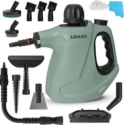LUMAN C3 - Stoomreiniger - 16 in 1 - Steam Lock Functie - 1050 Watt - 450 ML - Groen