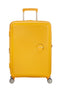 American Tourister Soundbox Spinner - Reiskoffer 67/24 TSA uitbreidbaar - Golden Yellow - 81 l