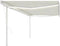 vidaXL - Luifel - automatisch - met - LED - en - windsensor - 5x3 - m - crèmekleurig