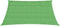 vidaXL - Zonnezeil - 160 - g/m² - 4x4 - m - HDPE - lichtgroen