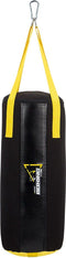 Avento Bokszak - 20 Kg - 100 cm - Zwart/Geel