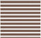 vidaXL - Zebra - rolgordijn - 160x100 - cm - stofbreedte - 155,9cm - polyester - bruin