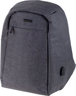 Lightpak rugzak - SAFEBAG - grijs - polyester - JU-46153