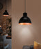 EGLO Truro 1 - Hanglamp - E27 - Ø 21 cm - Hoogte 110 cm - Zwart/Koper