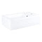 Differnz Force - Fonteinset - Keramiek - Kraan recht mat goud - 40 x 22 x 11.5 cm
