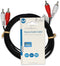 Nedis CAGL24200BK30 - RCA Kabel - 300 cm - Zwart