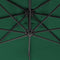 vidaXL - Zweefparasol - met - stalen - paal - 300 - cm - groen