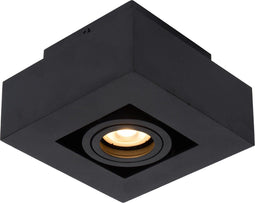 Lucide XIRAX - Plafondspot - LED Dim to warm 2200K/3000K - Zwart