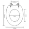 vidaXL - Toiletbrillen - met - deksels - 2 - st - New - York - MDF