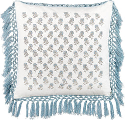 PALLIDA - Sierkussen set van 2 - Wit - 45 x 45 cm - Katoen