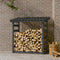 vidaXL - Haardhoutrek - 108x64,5x110 - cm - massief - grenenhout