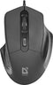 Defender Datum MB-347 - Draadloze Muis - Optische Bewegingsdetectie 1600 DPI - Zwart