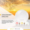 UPLY Wake Up Light - Licht Wekker - 7 Kleuren - USB Oplaadpunt