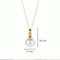 TI SENTO Dames Hanger - 925 zilver - Wit parel - 6805PW