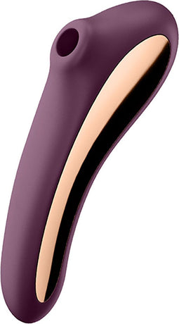 Satisfyer 'Dual Kiss' 2:1 vibrator + drukgolfspeeltje, waterdicht, oplaadbaar, medische siliconen